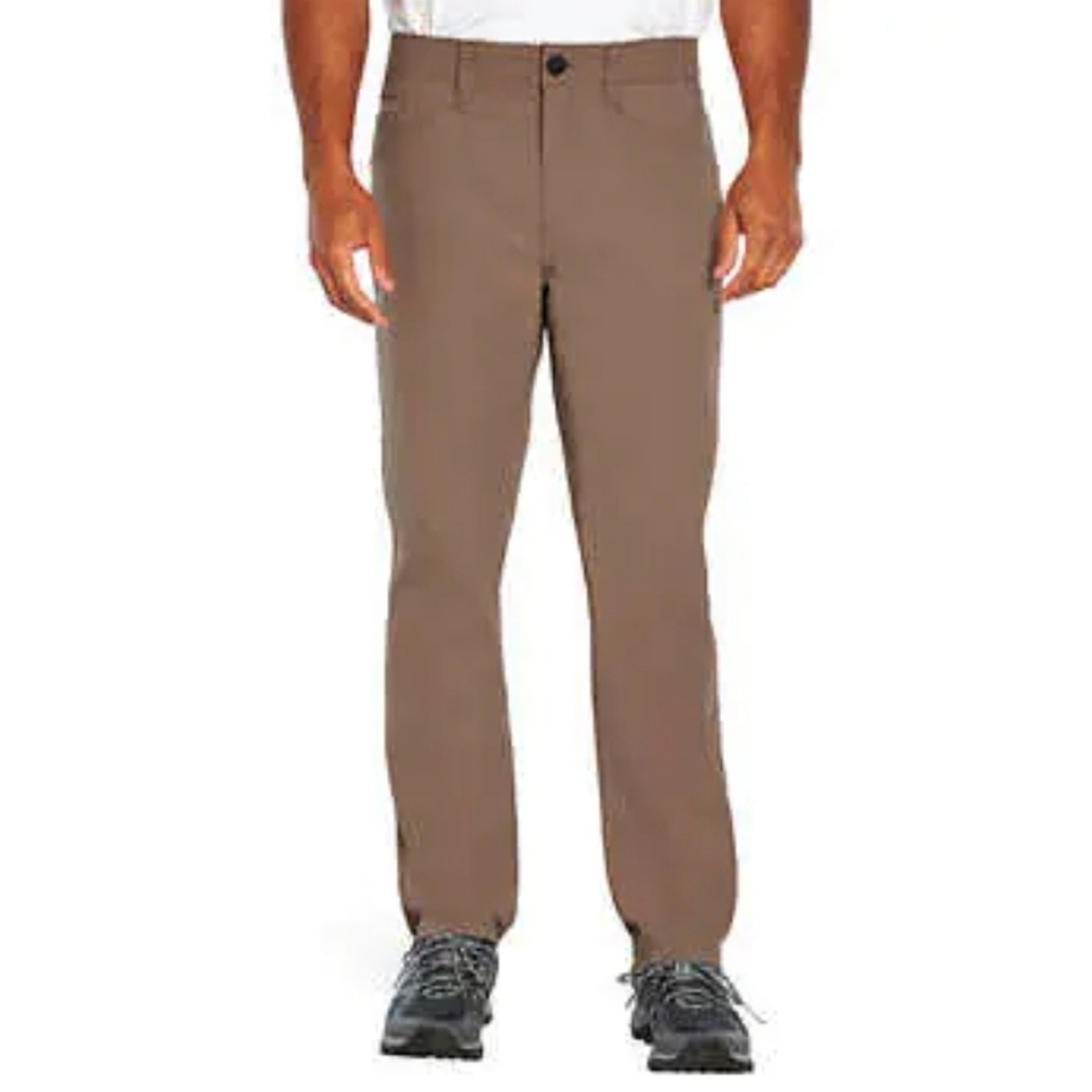 New Orvis Men’s Tech Pant Stretch Fabric Water Resistant Walnut Casual Dressy